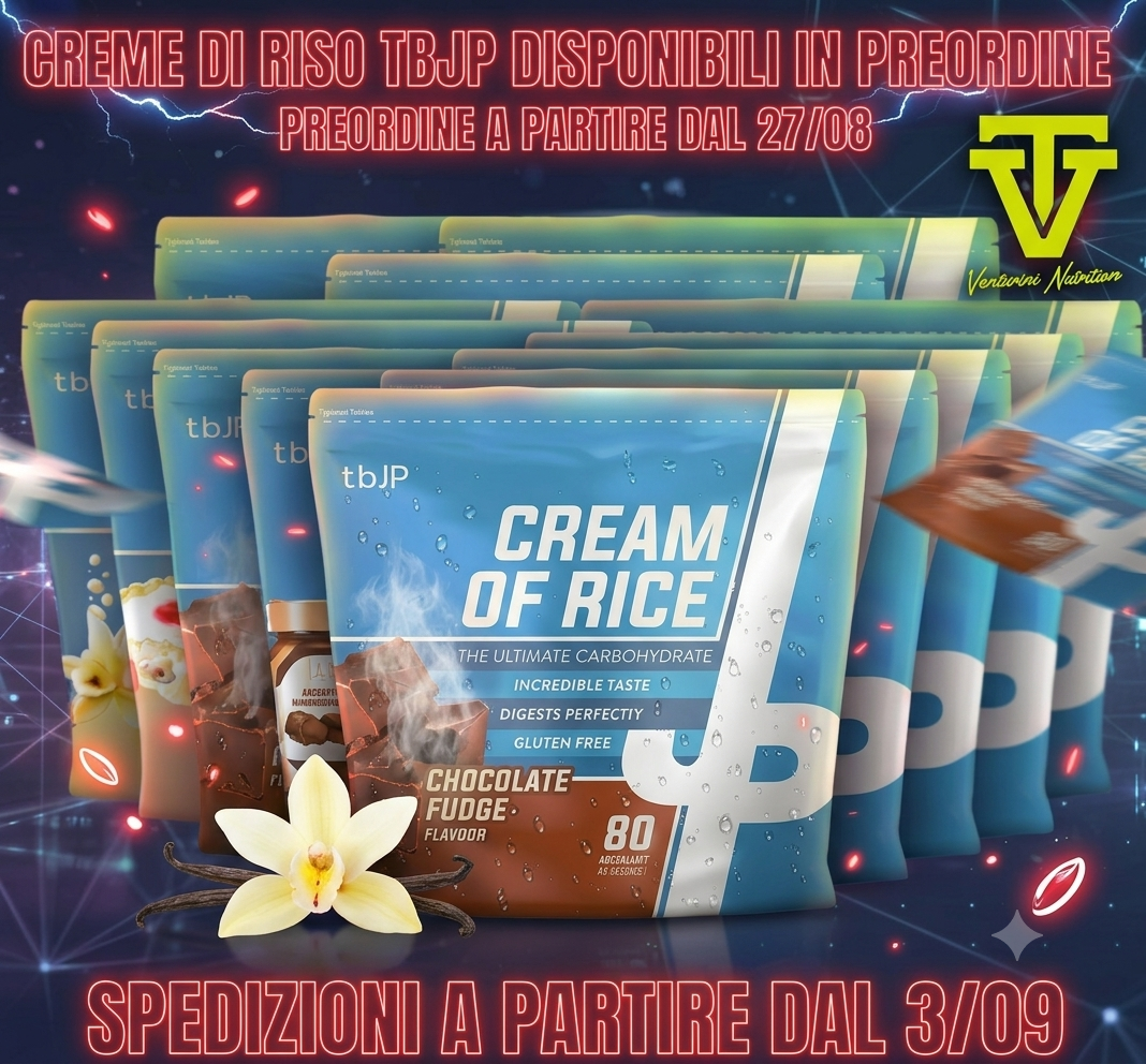 Trained by JP – Cream of Rice – monoporzione 50gr