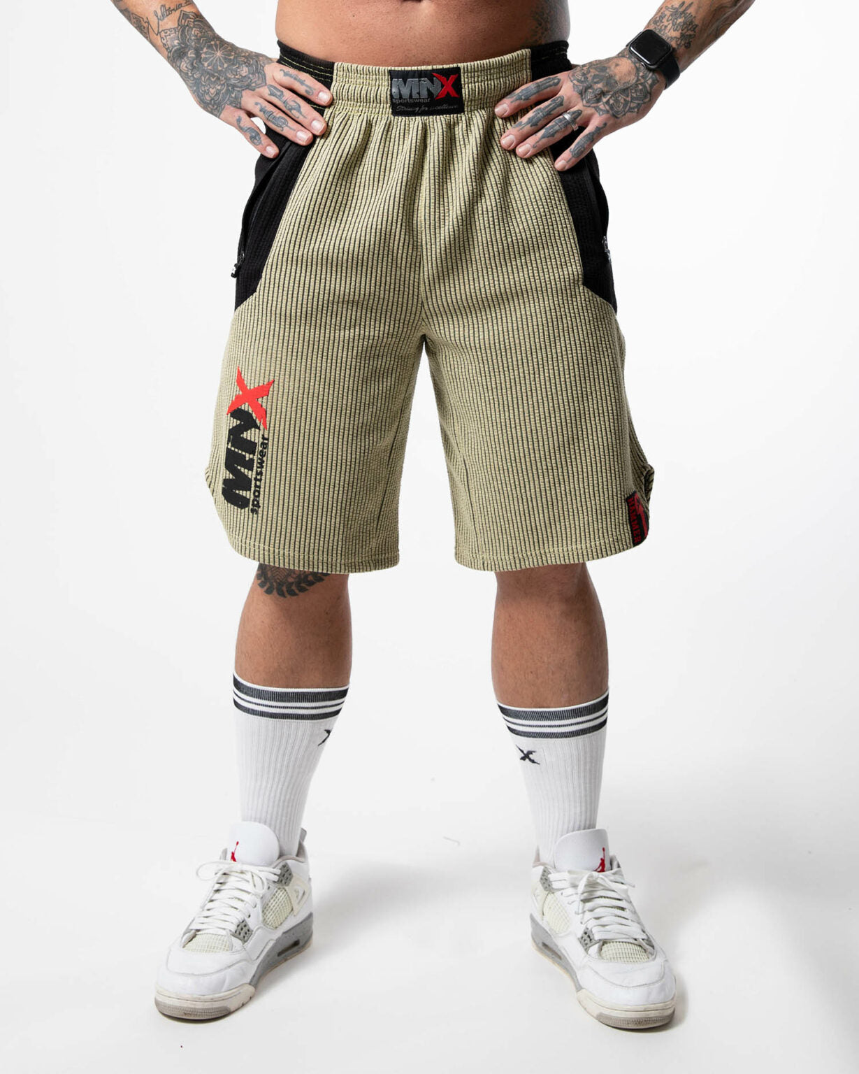 MNX ribbed pantaloncini Hammer