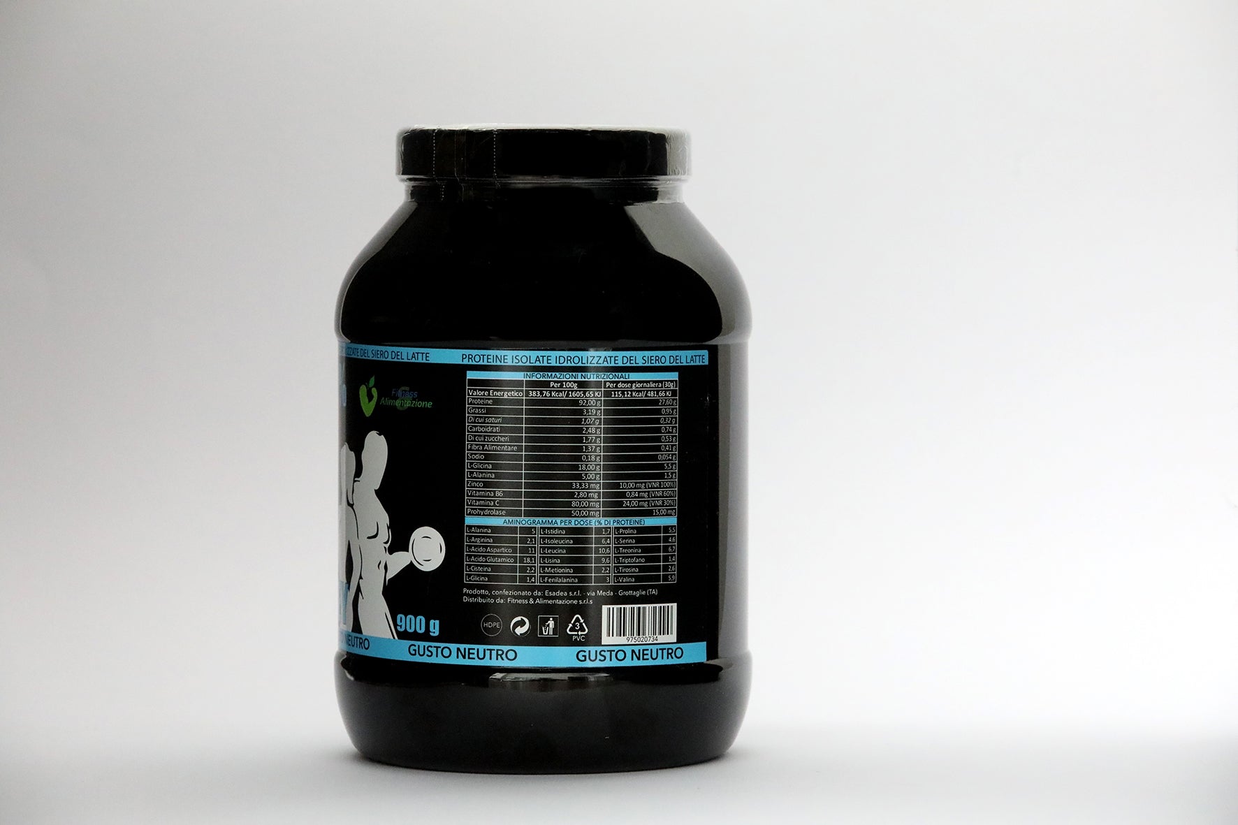 100% Hydrolyzed Whey integratore alimentare per sportivi