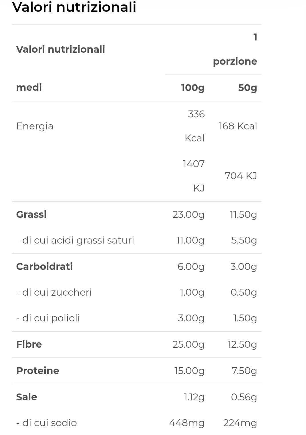 Croissant ripieno di crema al cioccolato 50g
