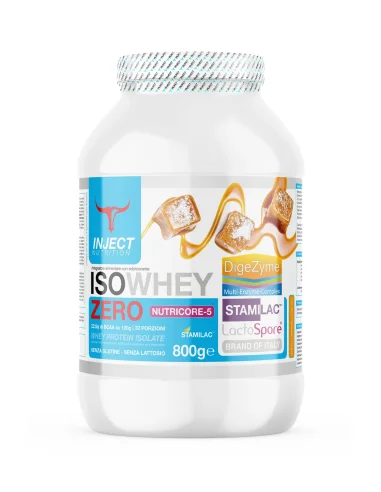 Iso Whey ZERO Stamilac™ Nutricore-5™ (800g) INJECT NUTRITION