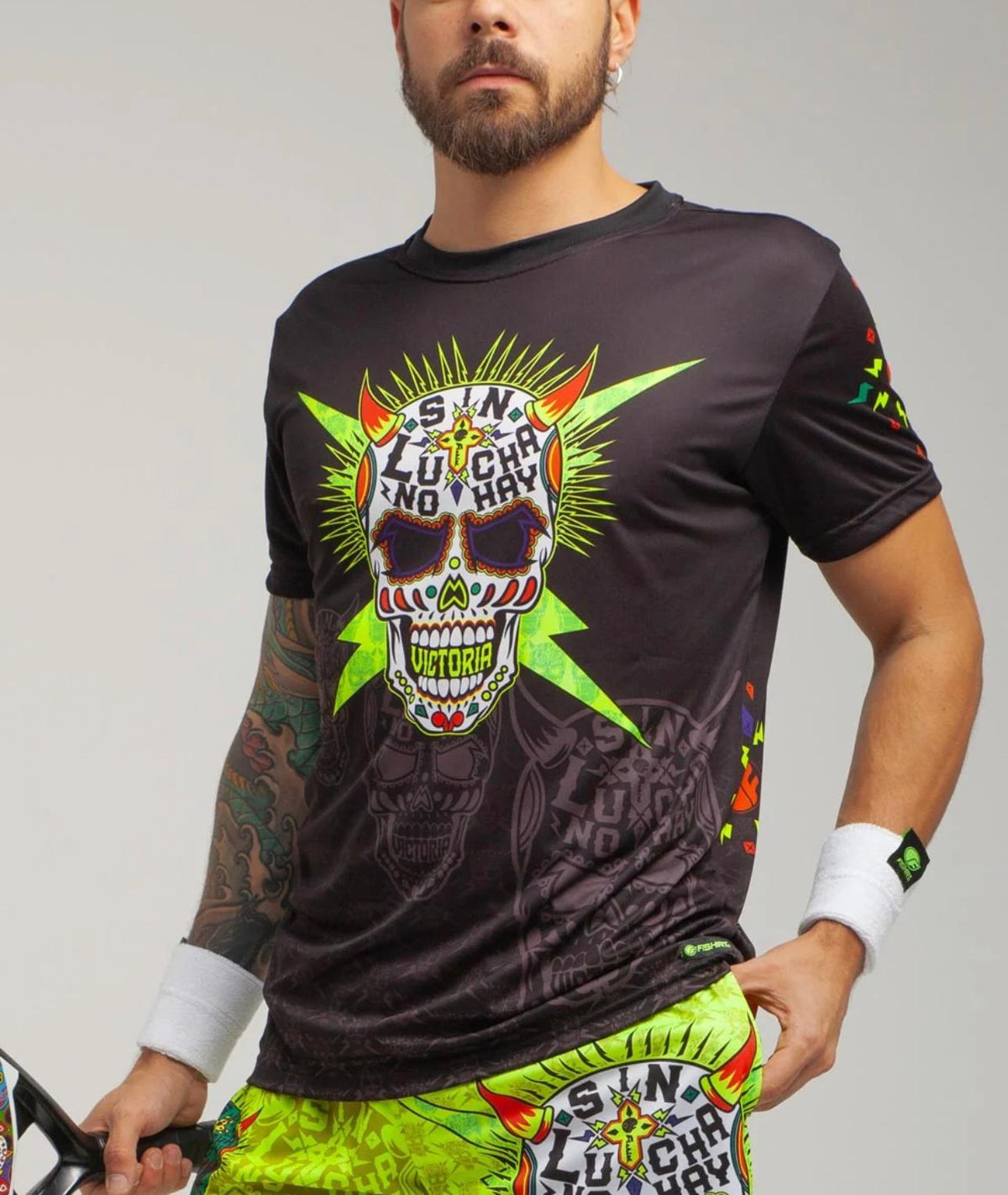 T-SHIRT SPORT EL GRINTA - NERO