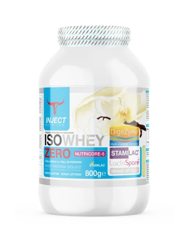 Iso Whey ZERO Stamilac™ Nutricore-5™ (800g) INJECT NUTRITION