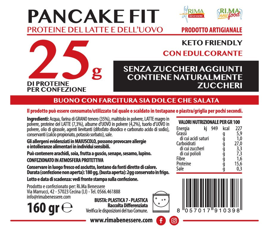 Pancake Fit Proteico