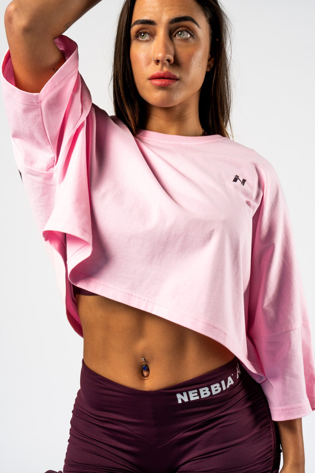 T-shirt corta e oversize JUST FLOW