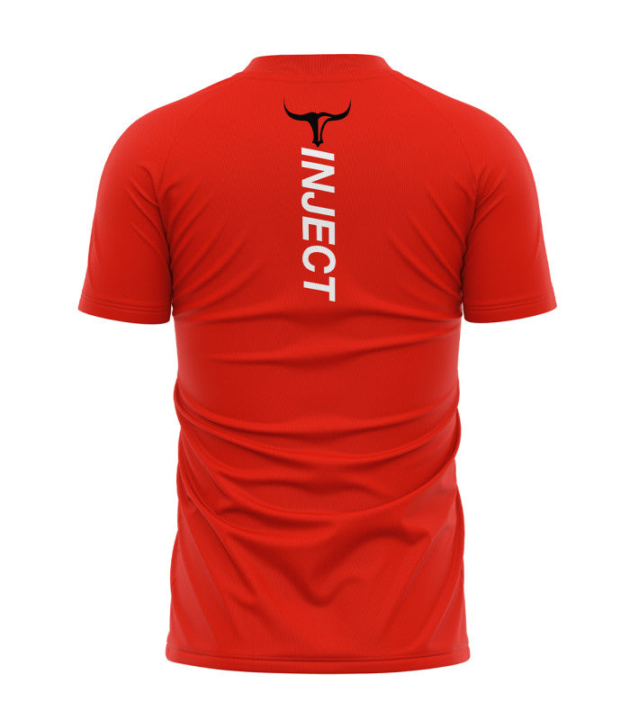 Raglan Performance Black T-Shirt INJECT NUTRITION