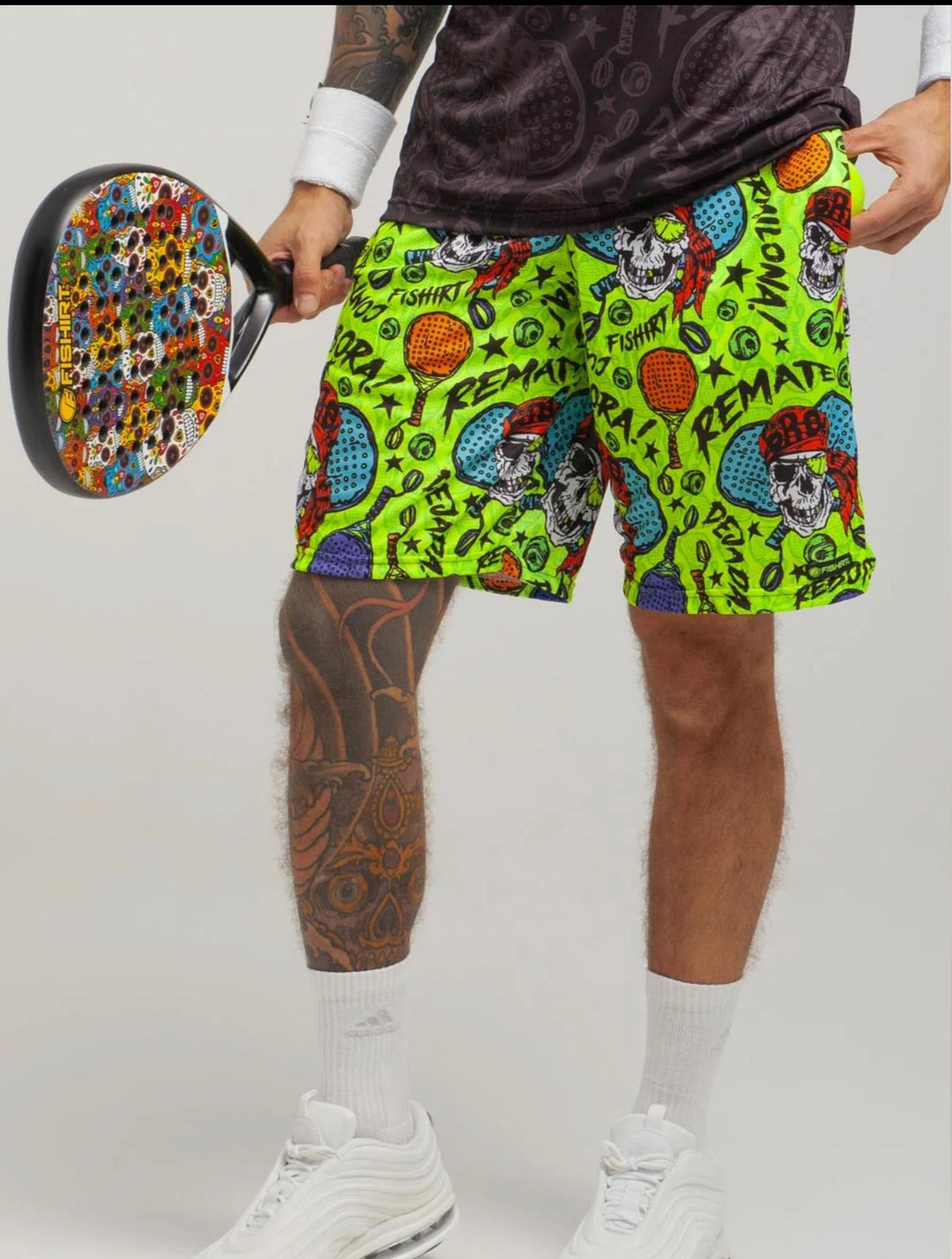 PANTALONCINO PADEL VIBORA - VERDE