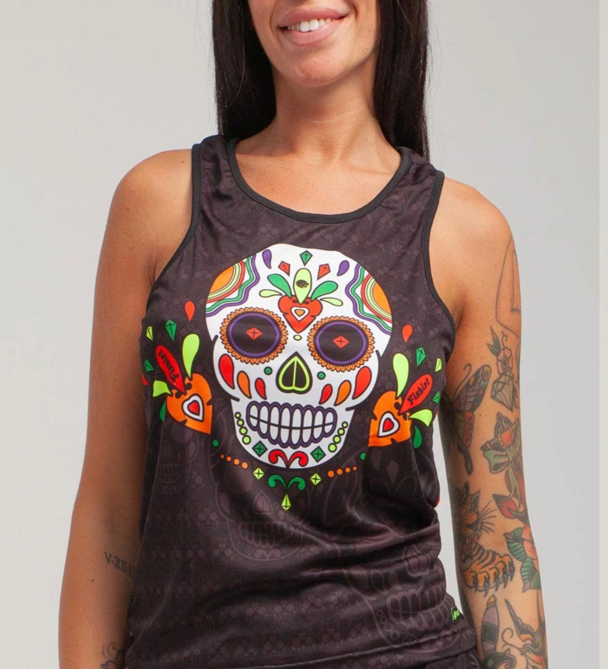 CANOTTA FITNESS MUERTOS - NERO