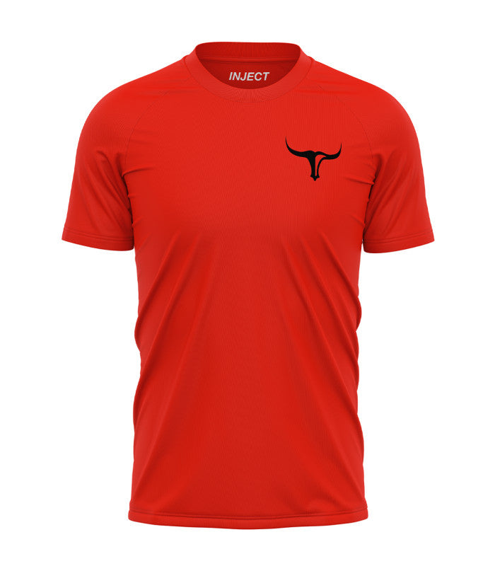 Raglan Performance Black T-Shirt INJECT NUTRITION
