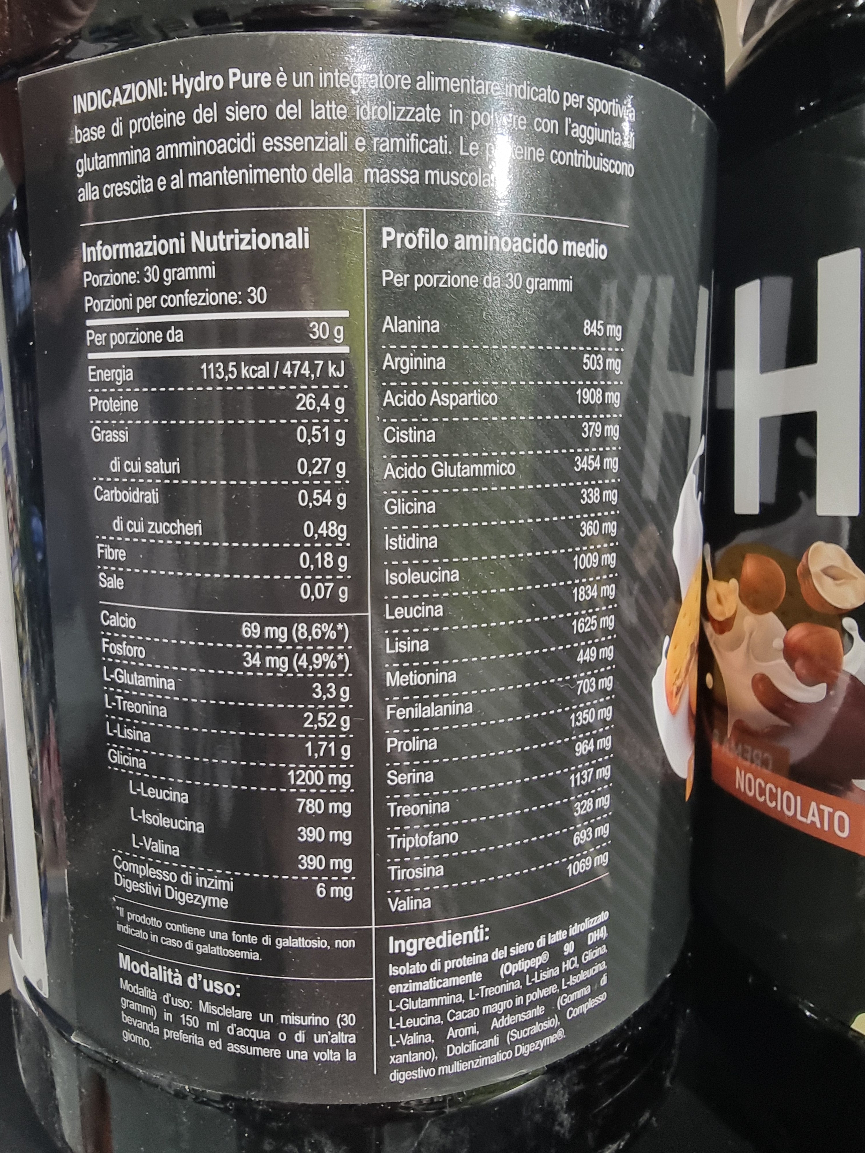 Bio Extreme Hydro Pure Wph 104 Da 900 Grammi