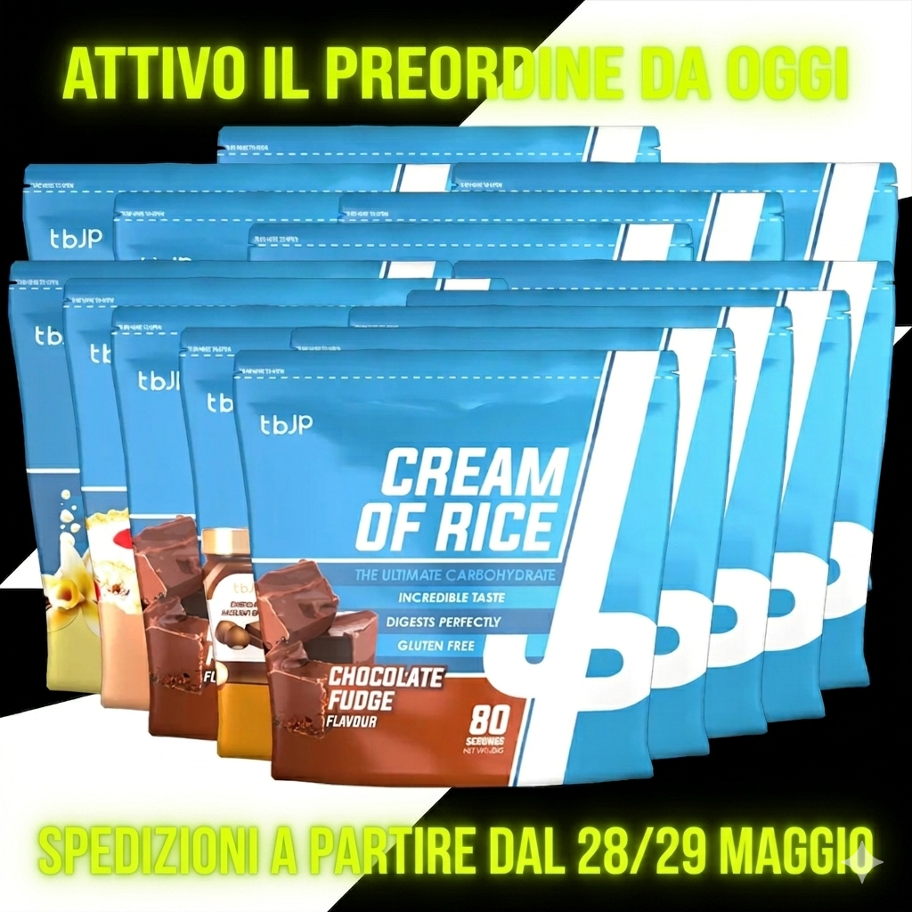 Trained by JP – Cream of Rice – monoporzione 50gr